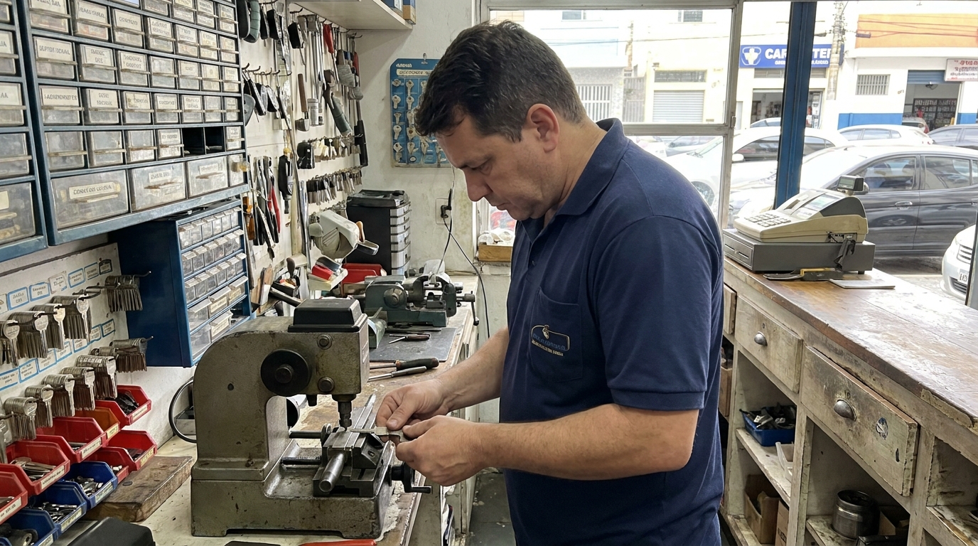 Confecção de Chave Automotiva profissional no Bodocongó, Campina Grande‑PB