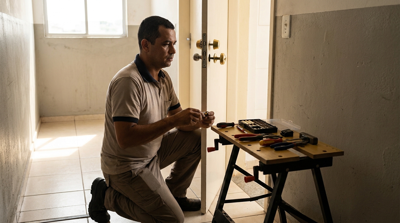 Troca de Segredo Residencial profissional no Bodocongó, Campina Grande‑PB